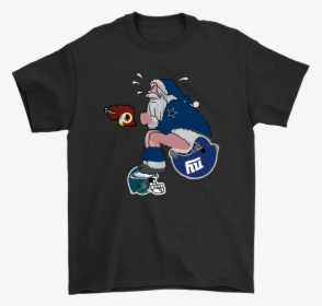 Santa Claus Dallas Cowboys Shit On Other Teams Christmas - Lion And Bike Logo, HD Png Download, Free Download