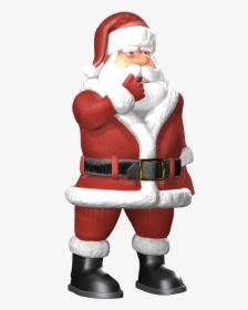 Classic Red Santa - Santa Claus, HD Png Download, Free Download