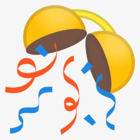 Confetti Ball Icon - Emoji Confete, HD Png Download, Free Download
