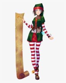 Outfit Santa"s Assistant - Eldarya Tenue Santa's Assistant, HD Png Download, Free Download