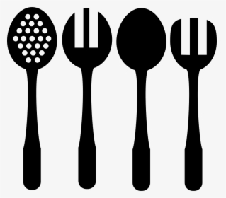 Spoons And Forks Of Kitchen - Kitchen Spoons Png, Transparent Png, Free Download