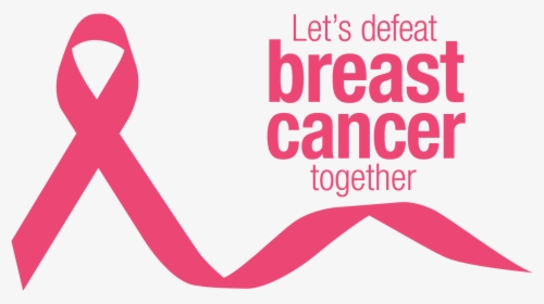 Breast Cancer Awareness - Transparent Background Breast Cancer Ribbon, HD Png Download, Free Download