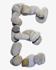 Spa Stones Font - Stone Font Letters Png, Transparent Png, Free Download