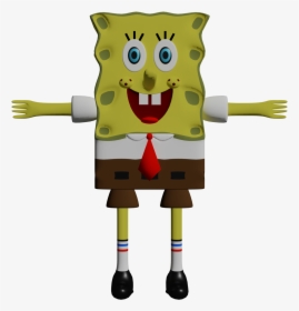 3d Spongebob - Cartoon, HD Png Download, Free Download