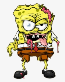 Spongebob Zombie , Png Download - Skrillex Neoprene Lanzix & Bein Remake, Transparent Png, Free Download