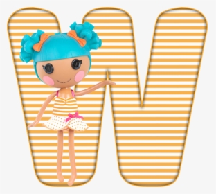 Abecedario Con Rayas Amarillas Y Lalaloopsy - Alphabet, HD Png Download, Free Download