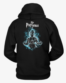 My Patronus Is Goku God Blue - Thin White Line Ems Shirt, HD Png Download, Free Download