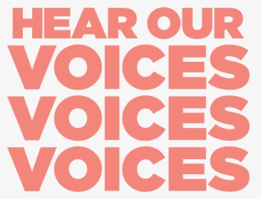 Hear Our Voices - National Human Genome Research Institute, HD Png Download, Free Download