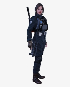 Jyn Erso Imperial Disguise Hot Toys, HD Png Download, Free Download