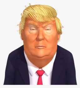 3d Cartoon Models - Donald Trump 3d Png, Transparent Png, Free Download