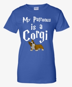 My Patronus Is A Corgi Shirt, Hoodie, Tank - Bull Terrier, HD Png Download, Free Download