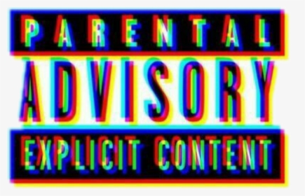 Parental Advisory Sticker Glitch, HD Png Download, Free Download