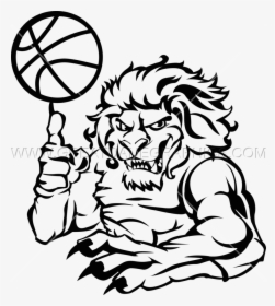 Lion Basketball Png Clipart , Png Download - Lion Basketball Png, Transparent Png, Free Download