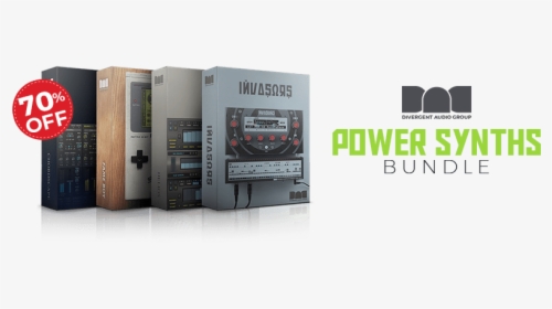 Power Synths Bundle By Divergent Audio Group - Personal Computer Hardware, HD Png Download, Free Download