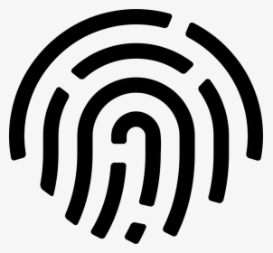 Fingerprint Svg Basketball - Icon Lock Finger Print Png, Transparent Png, Free Download