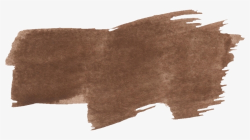 Transparent Paint Smear Clipart - Brown Brush Stroke Png, Png Download, Free Download