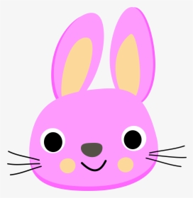 Clip Art Rabbit Face, HD Png Download, Free Download
