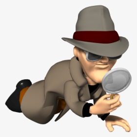 Detective Clipart Street - Investigator Clipart, HD Png Download, Free Download