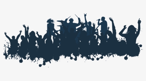 Party Black And White Vector, HD Png Download, Free Download