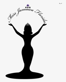 Beauty Pageant Clip Art - Pageant Beauty Queen Silhouette Png, Transparent Png, Free Download