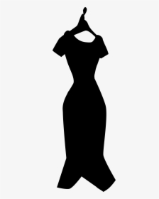 Dress Silhouette - Little Black Dress, HD Png Download, Free Download