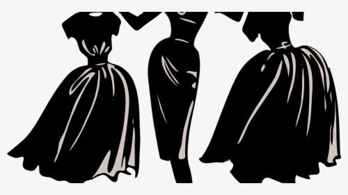Fashion Show Clipart Black And White, HD Png Download, Free Download
