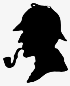 Holmes Silhouette Transparent Png - Clipart Sherlock Holmes Hat, Png Download, Free Download
