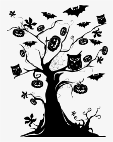 Halloween Tree In Png, Transparent Png, Free Download