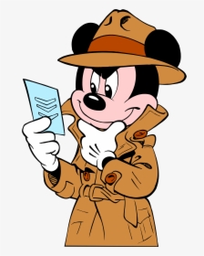 Mickey Mouse The Purloined - Mickey Mouse Sherlock Holmes, HD Png Download, Free Download
