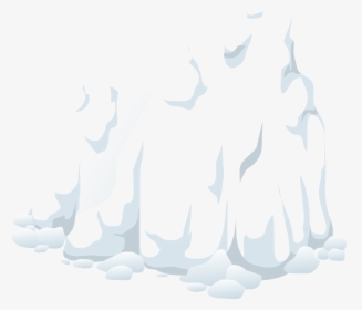 Alpine Landscape Snow Skirt Svg Clip Arts - Silhouette, HD Png Download, Free Download