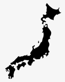 #japan #japanese #japanes #japanlife #japaneseculture - Japan Map Silhouette, HD Png Download, Free Download