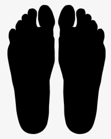 Transparent Bigfoot Silhouette Png - Feet Silhouette, Png Download, Free Download