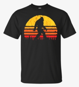 Retro Bigfoot Silhouette Sun - Your Son My Son Dragon Ball, HD Png Download, Free Download