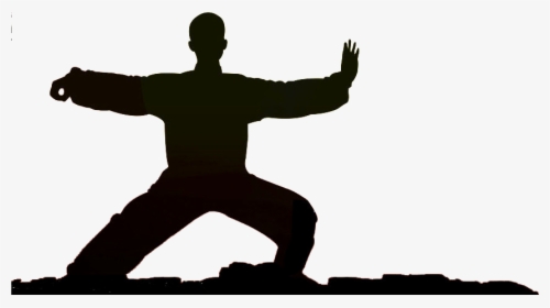 Tai Chi Silhouette Png, Transparent Png, Free Download