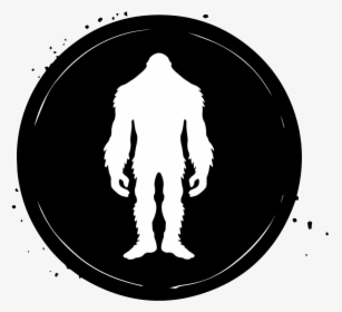 Clip Art Sasquatch Silhouette - Cryptozoology Cryptids, HD Png Download, Free Download