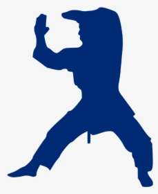 Martial Arts Instruction - Transparent Karate Silhouette Png, Png Download, Free Download