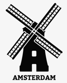 Libidu"s Motel Almirante Tamandaré, Paraná Windmill - Amsterdam Windmill Png, Transparent Png, Free Download