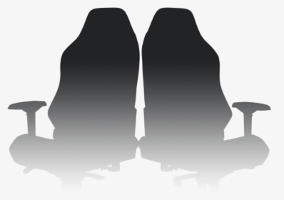 Silhouette Of Three Chairs - Office Chair, HD Png Download, Free Download