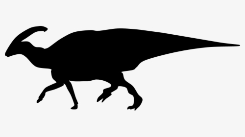 Transparent Bigfoot Clipart - Parasaurolophus Silhouette High Res, HD Png Download, Free Download