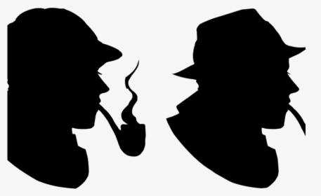 Pretentious Detective Images Free Silhouette Download - Silhouette Detective, HD Png Download, Free Download