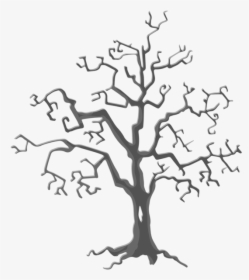 Transparent Halloween Tree Silhouette, HD Png Download, Free Download