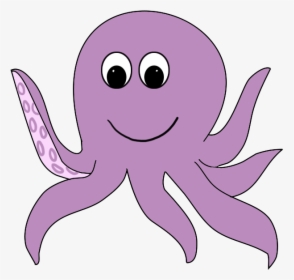 Octopus Clipart Png - Cartoon Octopus With No Background, Transparent Png, Free Download