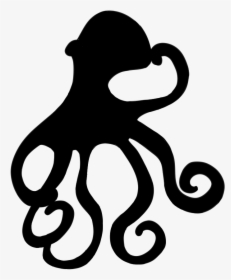 Transparent Octopus Silhouette Png - Illustration, Png Download, Free Download