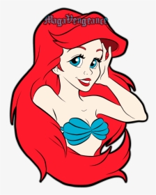 Ariel - Ariel Little Mermaid Vector, HD Png Download, Free Download