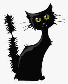 Black Cat Png Clipart - Black Cat Clipart Png, Transparent Png, Free Download