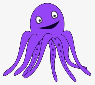 Clip Art Clipart Octopus Black And White - Things Color Violet Clipart, HD Png Download, Free Download