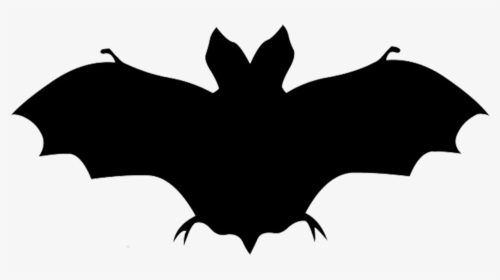 Vampire Bat Silhouette Clip Art - Мультяшный Летучая Мышь Картинки, HD Png Download, Free Download
