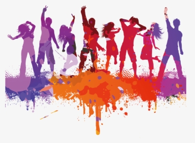 Transparent Group Of People Png - Party People Silhouette Png, Png Download, Free Download