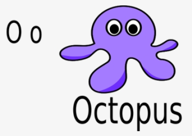 Violet Octopus Vector Image, HD Png Download, Free Download