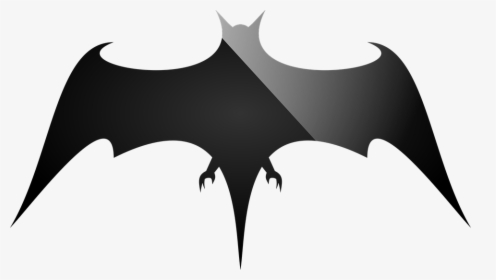 Bat, Silhouette, Halloween, Black, Vampire, Icon - Yarasa Resmi Çizimi, HD Png Download, Free Download